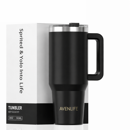 20/30/40 oz Stainless Steel Tumbler With Handle