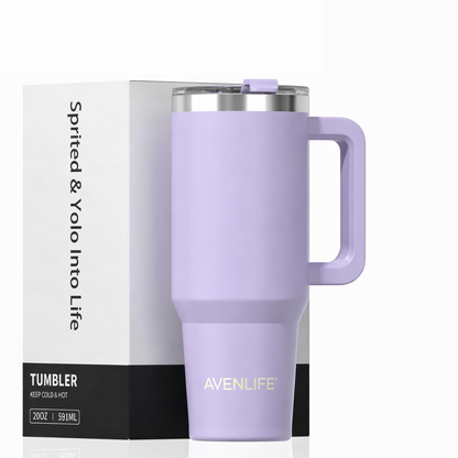 20/30/40 oz Stainless Steel Tumbler With Handle