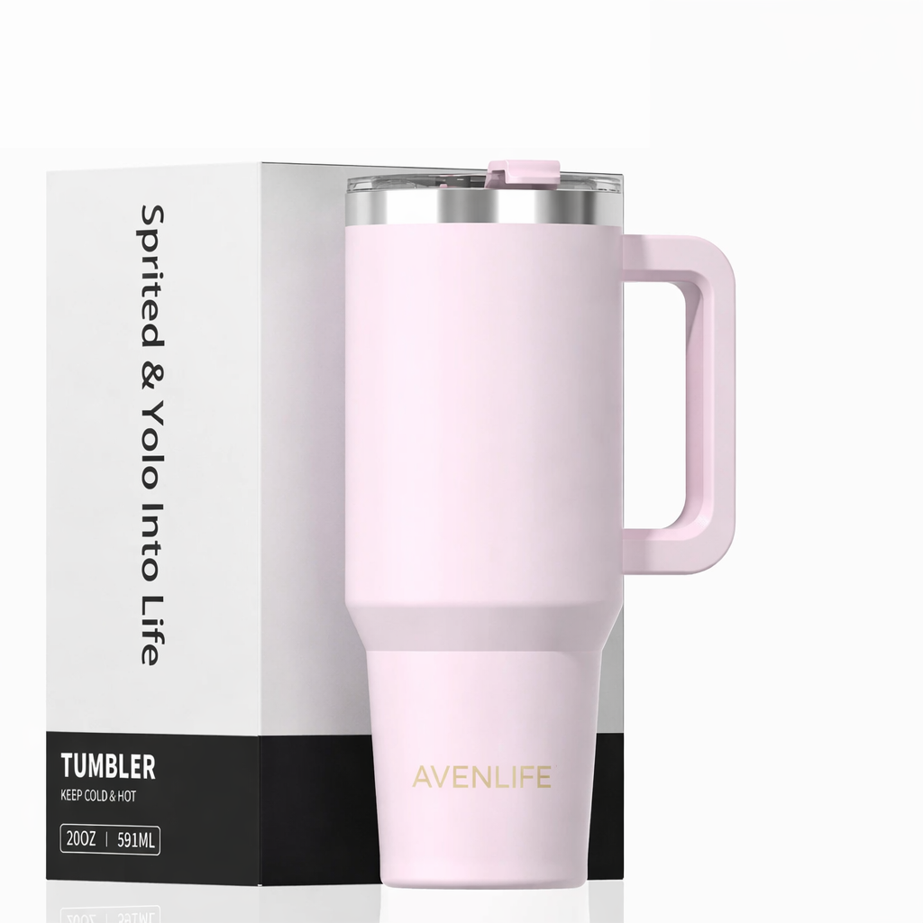 20/30/40 oz Stainless Steel Tumbler With Handle