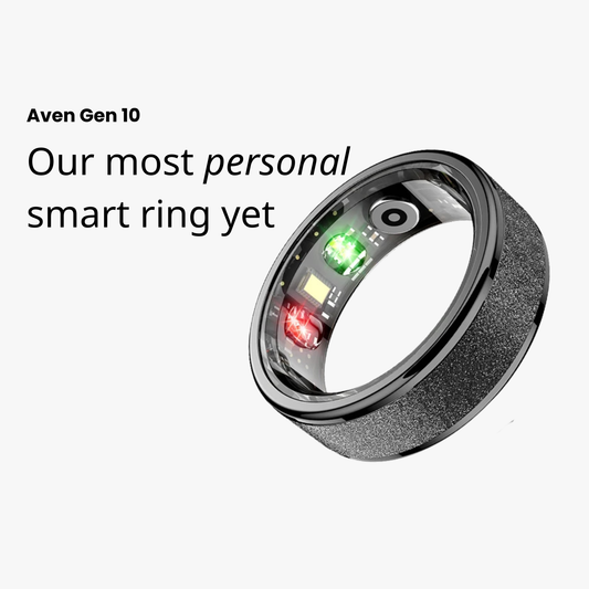 Smart Ring Gen 10 | Health/Sleep Track, 5ATM, Sports & Charging Case