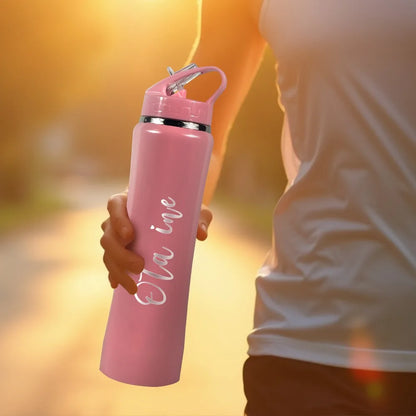 20 oz Custom Engraved Water Bottle