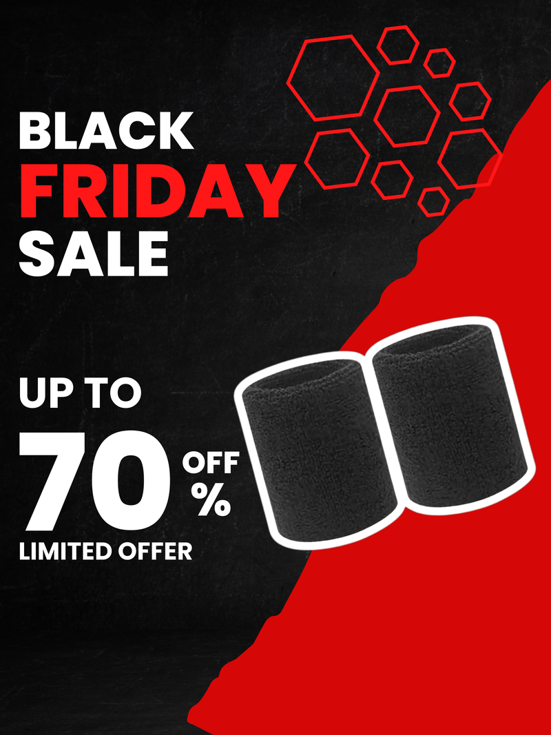 Cotton Sports Wristband Premium