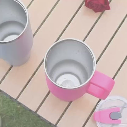 20/30/40 oz Stainless Steel Tumbler With Handle